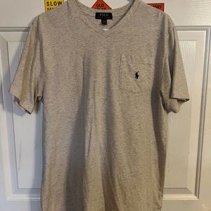 Beige/Cream Polo Tee